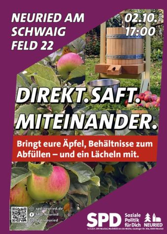 Direkt. Saft. Miteinander