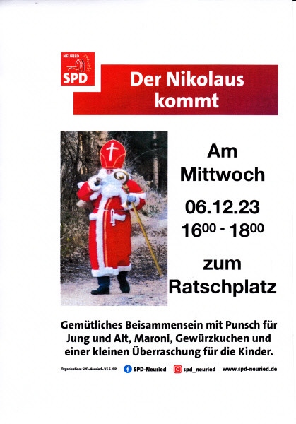Der Nikolaus kommt