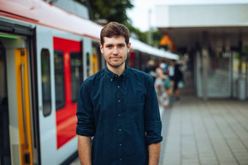 Korbinian Rüger, SPD-Bundestagskandidat für den Landkreis München