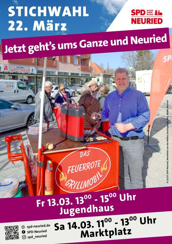 Stichwahl 22. März - Jetzt geht's ums Ganze und Neuried