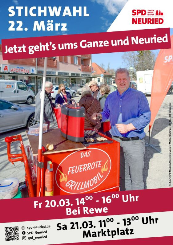 Stichwahl 22. März - Jetzt geht's ums Ganze und Neuried