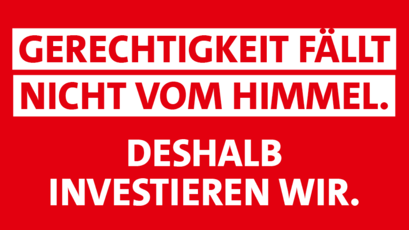 Wir investieren in die Zukunft